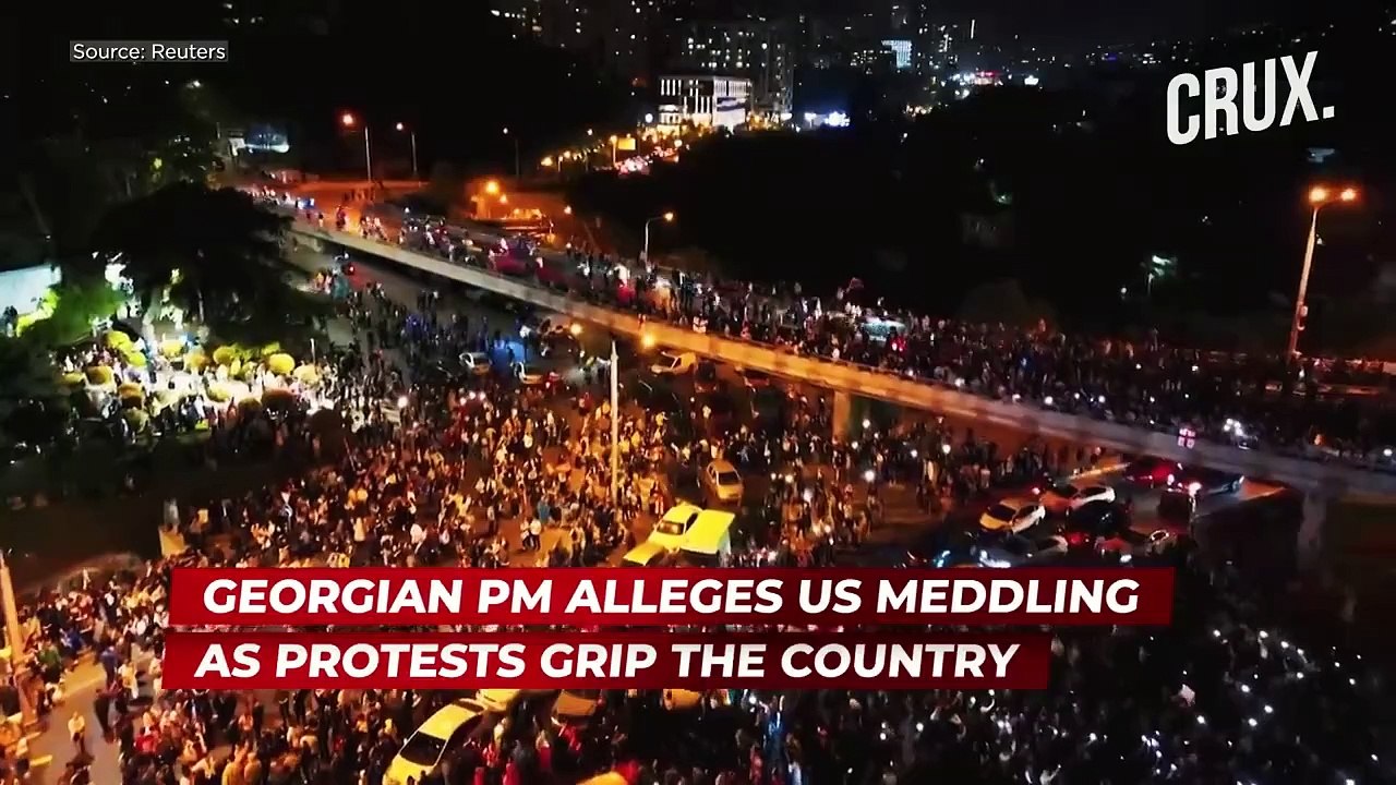 Georgia PM Accuses US Of Inciting Violence Amid Foreign Agents Bills Protest, Turns Down Invitation