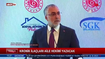 Kronik ilaçları aile hekimi yazacak