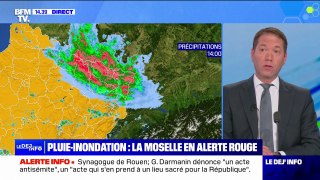 Pluie-Inondation: la Moselle placée en vigilance rouge