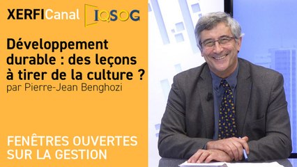 Développement durable : des leçons à tirer de la culture ? [Pierre-Jean Benghozi]