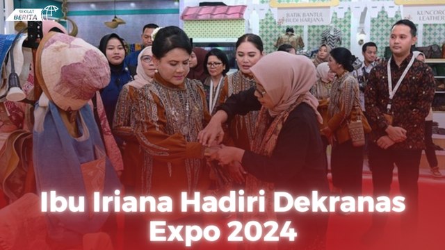 Ibu Iriana Hadiri Dekranas Expo 2024