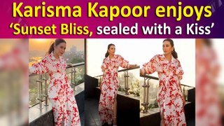 Karisma Kapoor Beats the Heat in Romantic White and Red Maxi Dress
