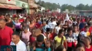 Monagas | Habitantes de Caripito marcharon en rechazo a las medidas coercitivas impuestas por EE.UU.