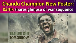 Kartik Aaryan's 'proudest moment'; shares 'Chandu Champion' war sequence