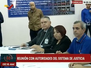 Caracas | Autoridades del sistema de justicia se reunieron para fortalecer procesos penitenciarios