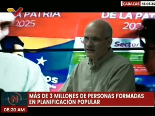 Caracas | Más de 3 millones de personas capacitadas en Planificación Popular