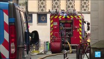 Rouen : un homme armé qui a mis le feu à une synagogue abattu par la police