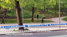 Vélhetően lövöldözés történt Izrael stockholmi nagykövetségénél