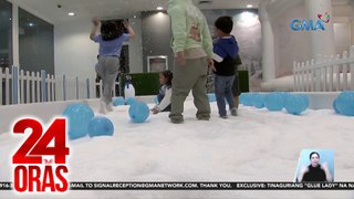Giant snow globe, eco-friendly ice skating rink atbp atraksyon, mae-enjoy sa isang mall sa QC | 24 Oras