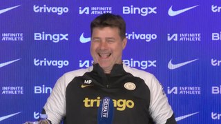 Pochettino jokes with media ahead of final pre-match of season