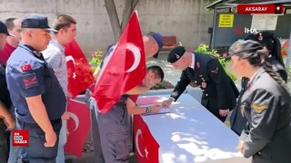 Aksaray'da 45 özel genç Temsili Askerlik Uygulaması çerçevesinde askere alındı