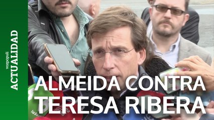 Almeida critica "intolerable comportamiento" de la vicepresidenta Ribera