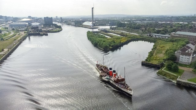 PS Waverley on her first sailing of the 2024 season