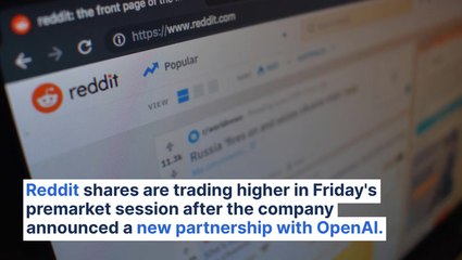 Reddit Stock Rises On Partnership With OpenAI: The Details