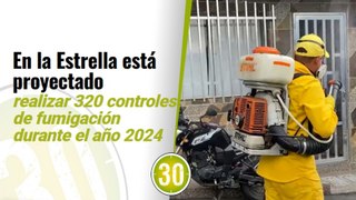 ¡Para mitigar virus del dengue! La Estrella implementa jornadas de fumigación