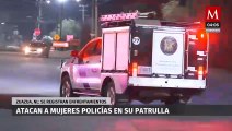 Atacan a dos mujeres policías en su patrulla en Zuazua, NL; una de ellas murió