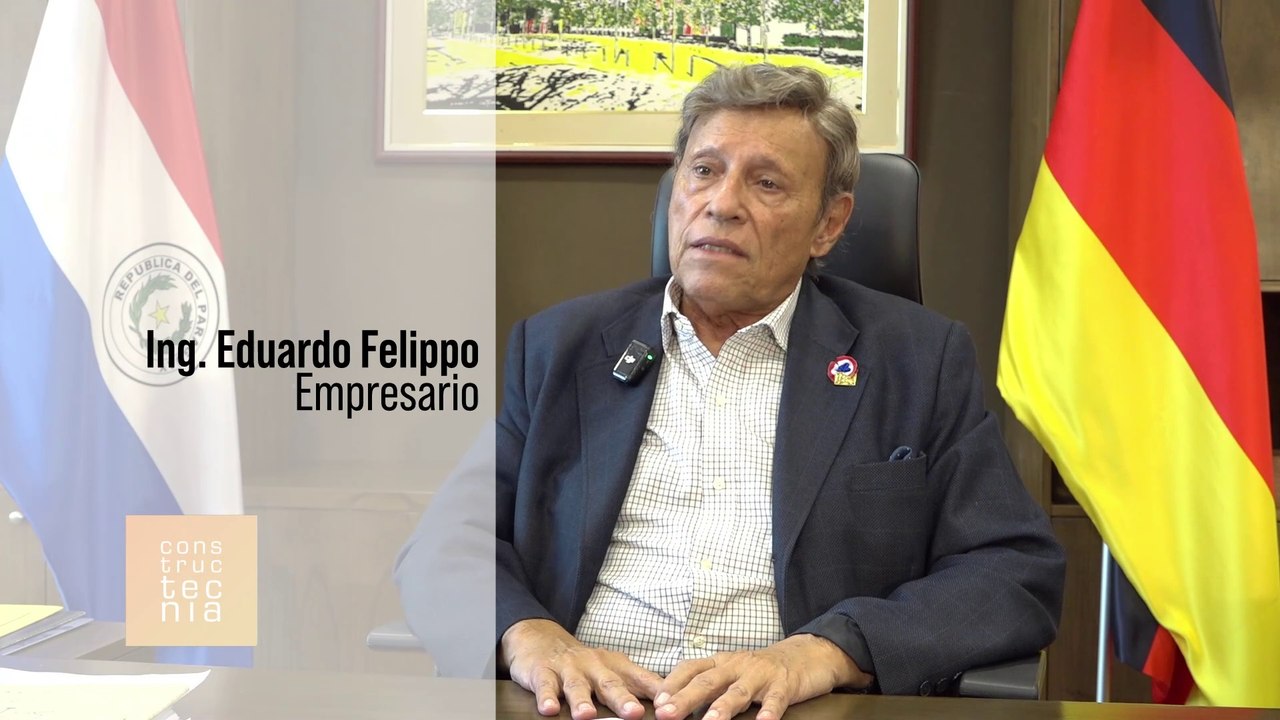 El Ing. Eduardo Felippo destaca la crucial importancia de Constructecnia para el sector de la construcción y su integración industrial