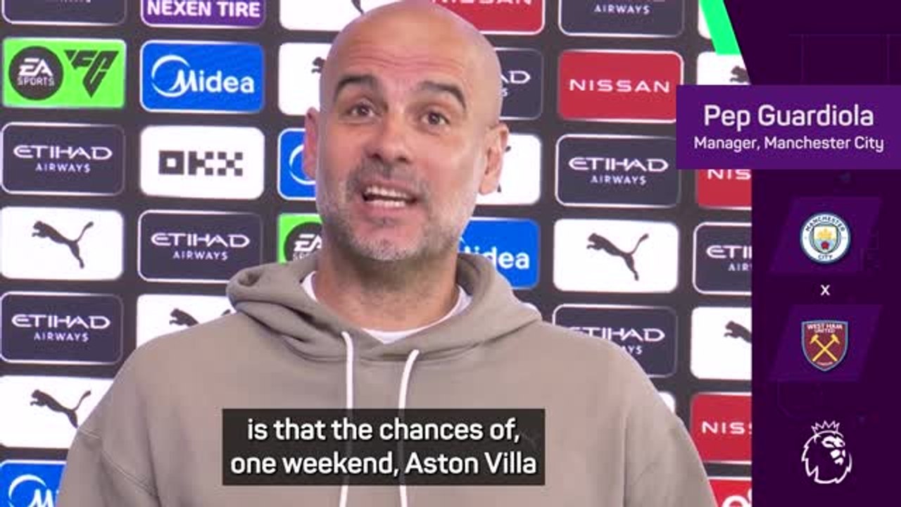 Guardiola tells players 'do not wait for Arsenal to drop points'