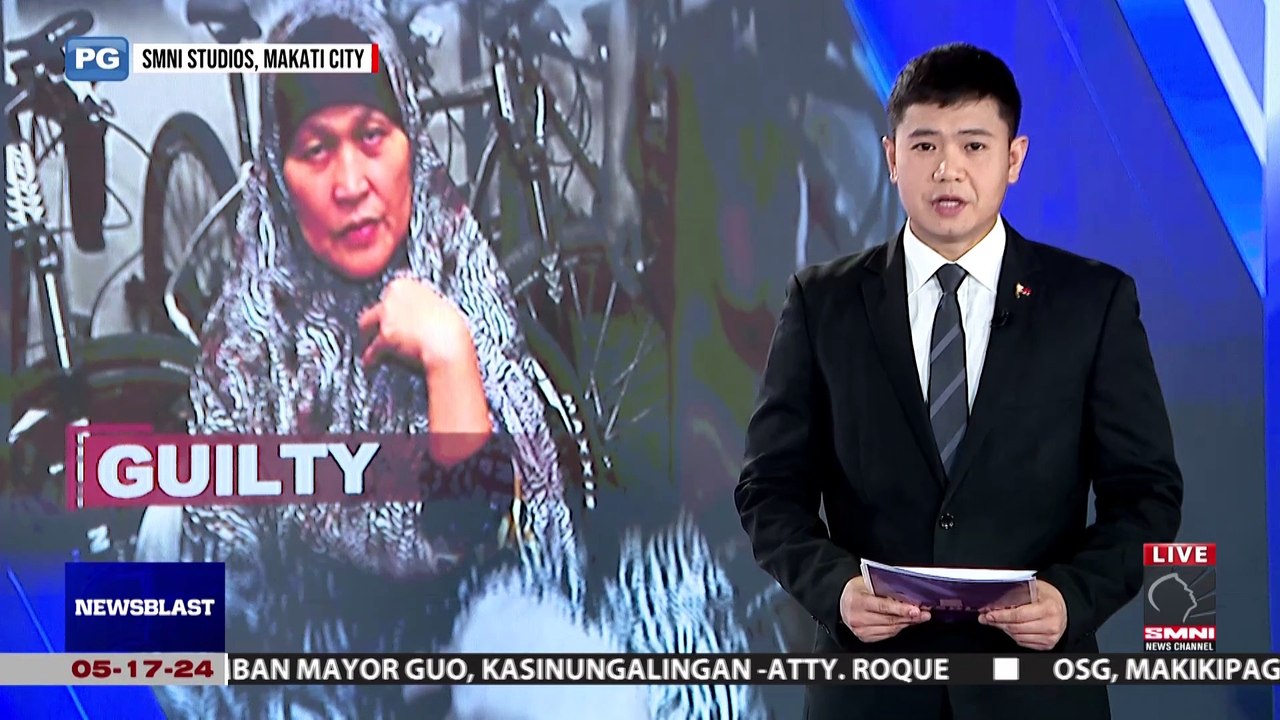 'High-value target’ sa ter*rismo na si Ominta Maute, hinatulang guilty ng korte