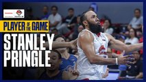 PBA Player of the Game Highlights: Stanley Pringle displays vintage form as Ginebra holds off Meralco to bag Game 1