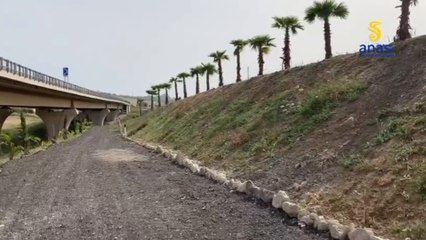 Скачать видео: Parco alla memoria del giudice Livatino inaugurato lungo statale 640