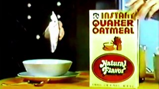 1973 Quaker instant oatmeal TV commercial