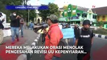 Aksi Protes Jurnalis Tolak Revisi UU Penyiaran