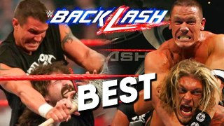 10 Best WWE Backlash Matches Of All Time | partsFUNknown