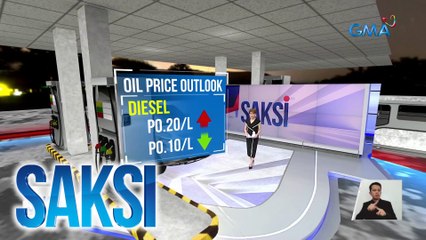 Gasolina, posibleng may bawas-presyo sa susunod na linggo | Saksi