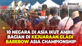 404 Atlet Panahan Berlaga di Kejuaraan Gladi Barebow Asia Championship 2024  di Yogyakarta