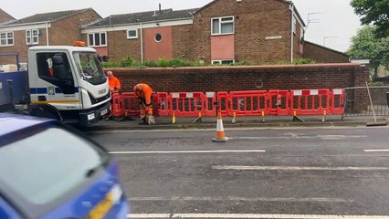 Raby Road and Hart Lane, in Hartlepool, following a May 16 crash