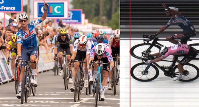 Cyclisme - 4 Jours de Dunkerque / Grand Prix des Hauts-de-France 2024 - Un final incroyable sur la 4e étape ! Sam Bennett privé de triplé par Warre Vangheluwe à la photo-finish