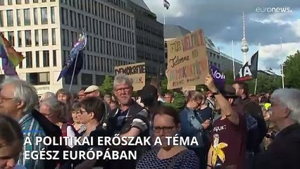 A gyűlöletkeltés és a politikai erőszak a téma egész Európában