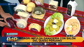 ¡A comer rico y sano!: Midagri impulsa ganadería con “Salón del Queso Peruano 2024”