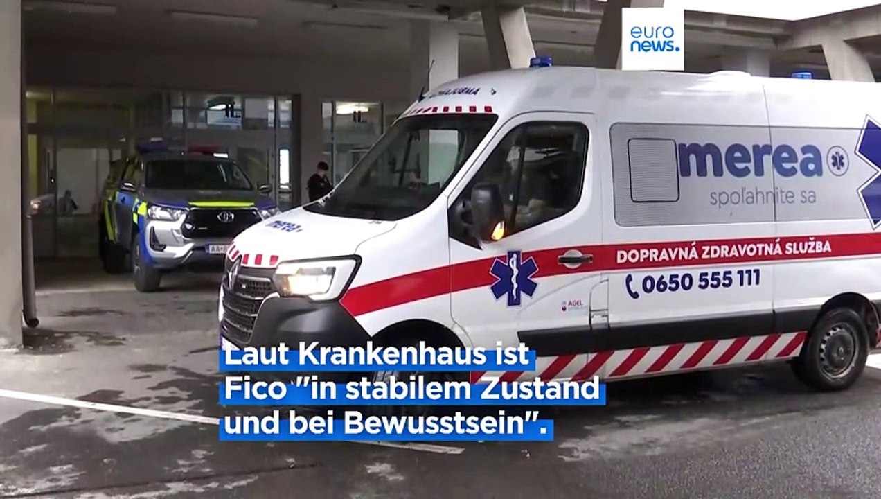 Nach Schüssen auf Robert Fico: Was sagen seine Ärztin und das Ermittlungsteam in der Slowakei?