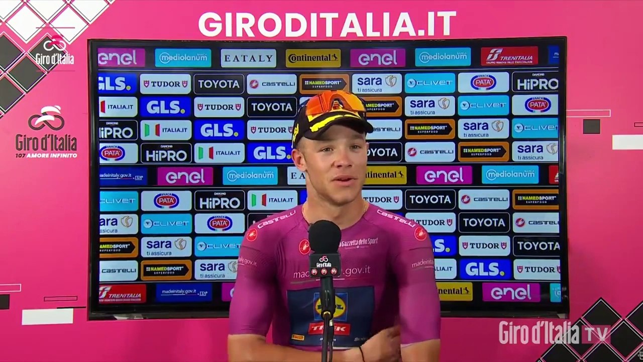Cycling - Giro d'Italia 2024 - Jonathan Milan, triple on Stage 13 : "I was behind when the echelons happened..."