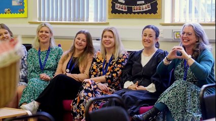 Ant and Dec crash primary school assembly