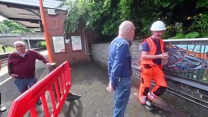 Mosaic Art Mural installed at Coseley Train Station.