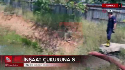 Sancaktepe’de tehlike saçan inşaat çukuruna ilişkin soruşturma başlatıldı