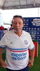 Ídolo do Bahia, Beijoca projeta futuro do tricolor em títulos e cita Brasileirão: "Pés no chão, mas pode acontecer"