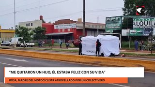 “Me quitaron un hijo, él estaba feliz con su vida”