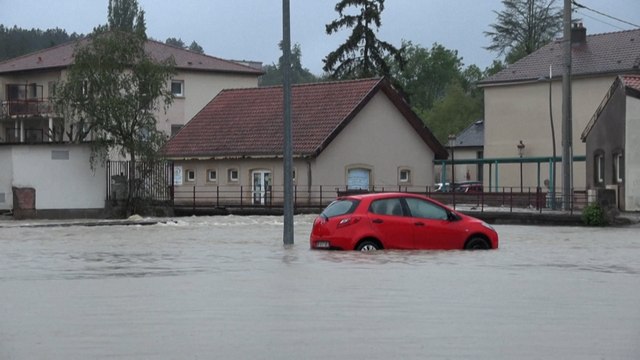 Moselle : les images des importantes inondations qui touchent le département