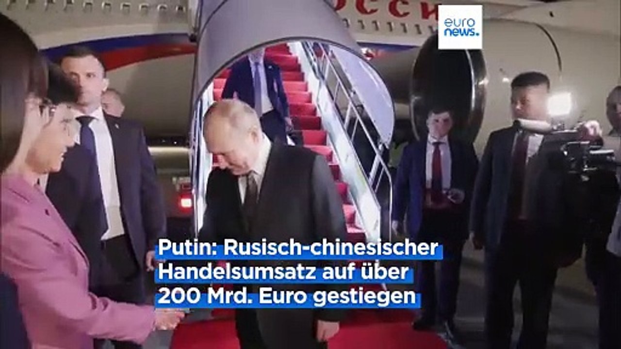 'Grenzenlose Partnerschaft': Wladimir Putins zweiter Tag in China