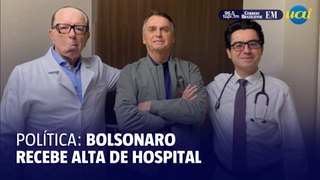 Bolsonaro recebe alta de hospital após quase duas semanas internado