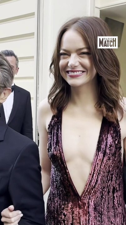 Emma Stone, Margaret Qualley et Jesse Plemons au cocktail du film « Kinds of Kindness »