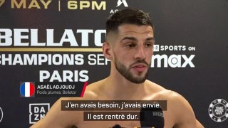 Bellator Paris - Adjoudj : 