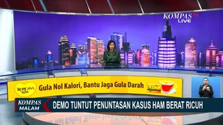 Ricuh! Demo Penanganan Kasus HAM Berat di Pintu Belakang Gedung DPR Berujung Saling Dorong