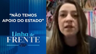 Fundadora de abrigo relata drama no resgate de cães no Rio Grande do Sul | LINHA DE FRENTE