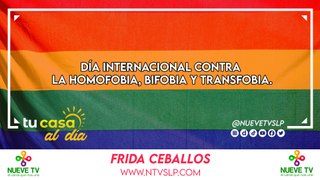 Día internacional contra la homofobia, bifobia y transfobia.
