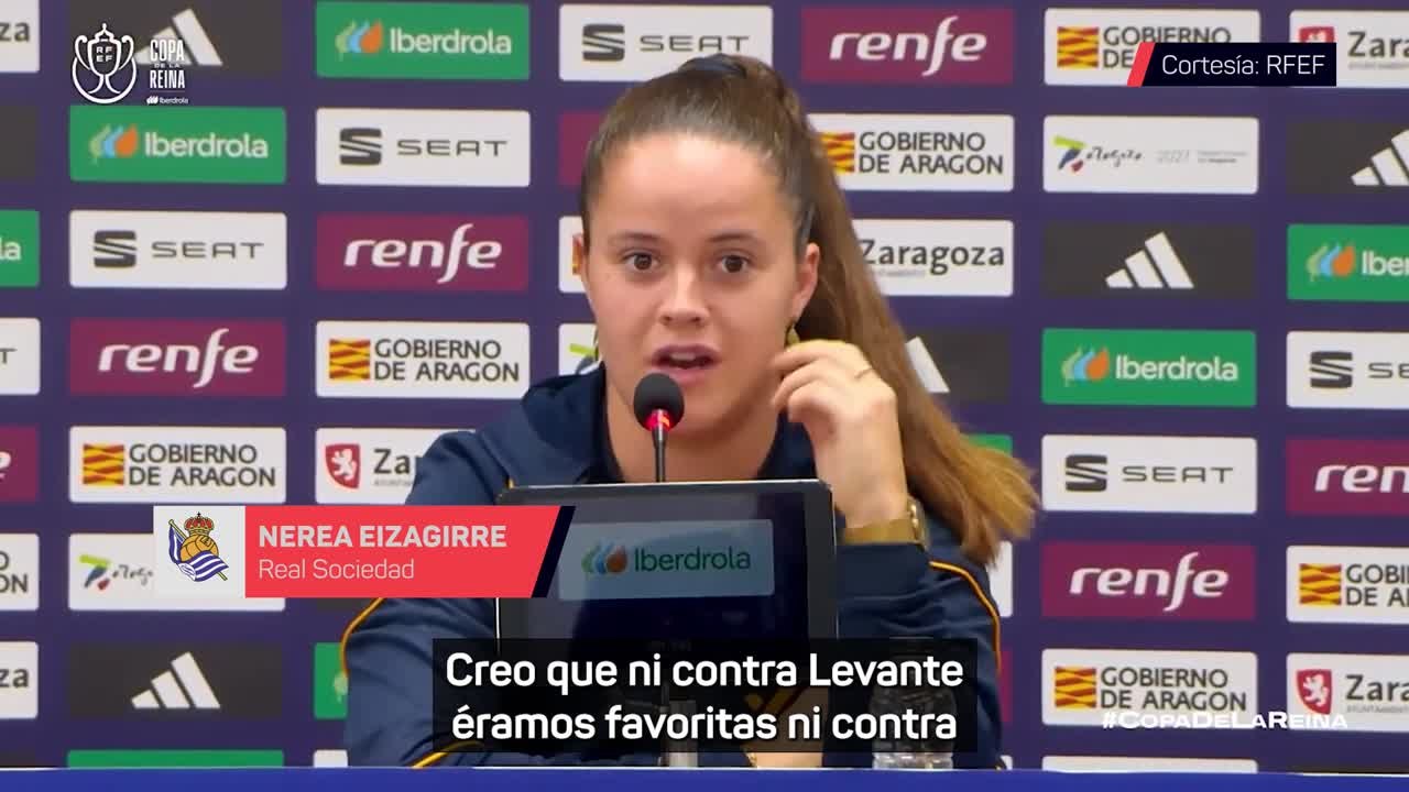Nerea Eizagirre: "No somos favoritas, pero será un reto"